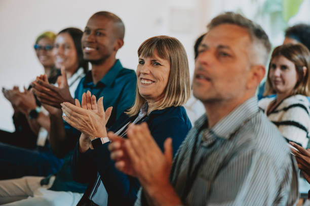 istock Group of people applauding 1496378068