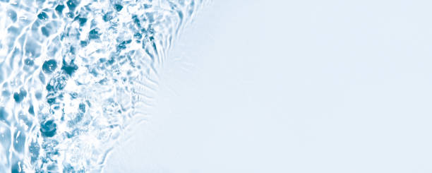 istock The texture of water on a white background. 1496393941