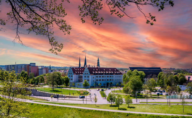 istock Skyline from Zwickau in East Germany 1496400915