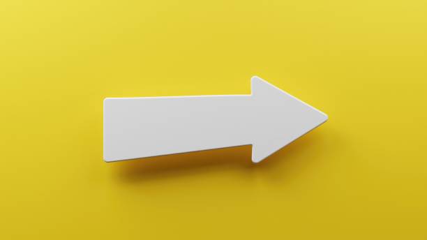 istock Arrow sign paper cutout background illustration 1496412405