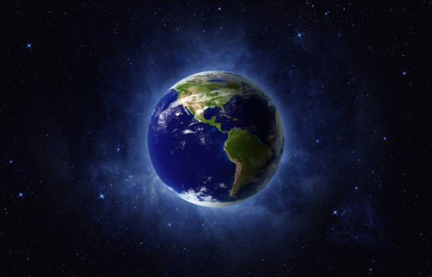 istock Earth and galaxy. North and South America. 1496413267