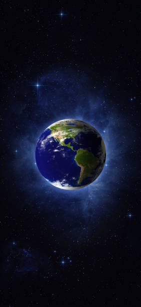 istock Earth and galaxy. North and South America. 1496413448