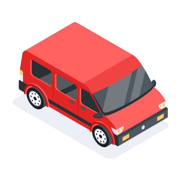istock Set of Public Transport Isometric Icons 1496423269