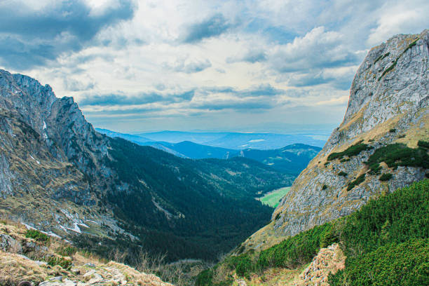 Mountains. Tatra National Park. Carpathians. Poland. Mountain landscape. Mountain peaks. Natural landscape. Mountain hiking. Travels. Attractions. Forests.