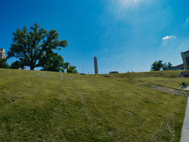 Kansas City, Missouri - June 3, 2023: Liberty Memorial in Penn Valley Park