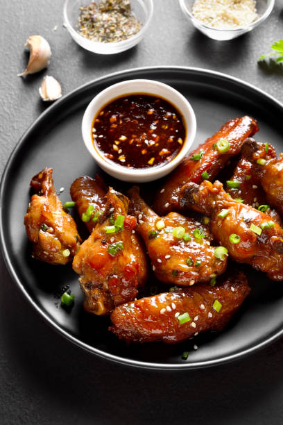 istock Honey-soy chicken wings 1496453106