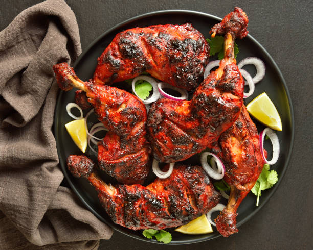 istock Indian style tandoori chicken 1496454829