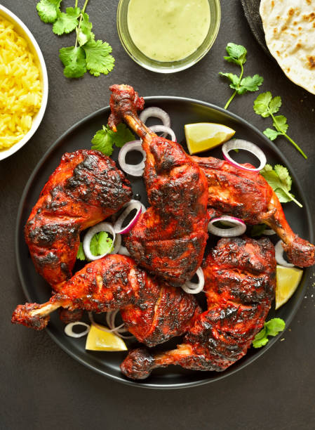 istock Indian style tandoori chicken 1496454860