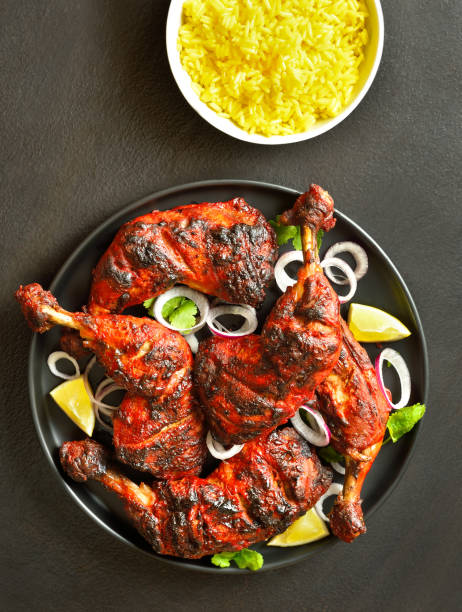 istock Indian style tandoori chicken 1496454863