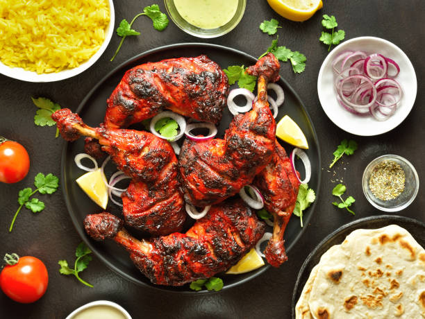 istock Indian style tandoori chicken 1496454883