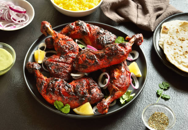 istock Indian style tandoori chicken 1496454928