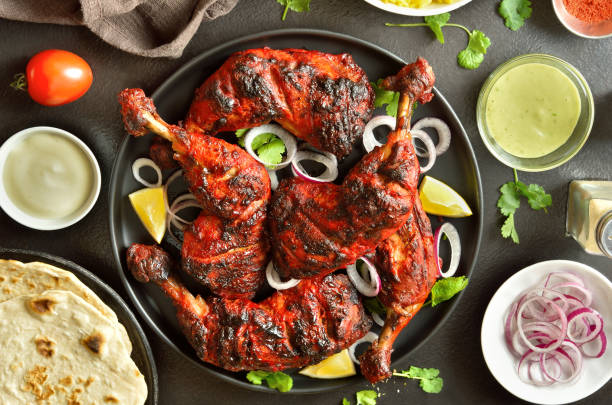 istock Indian style tandoori chicken 1496454969