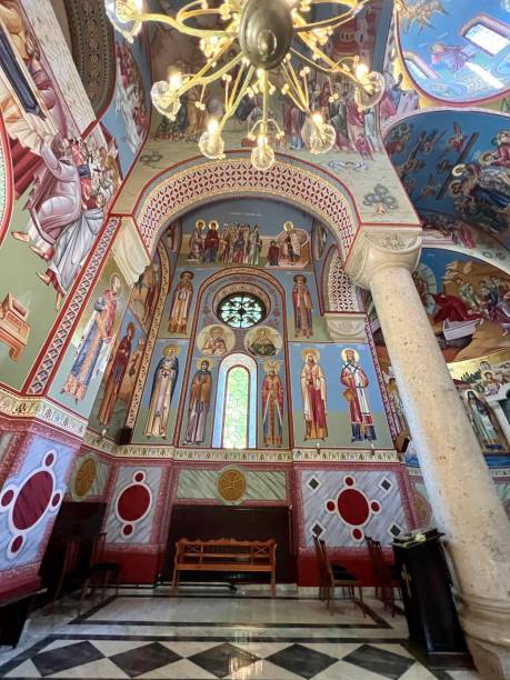 istock Orthodox Church interior in Belgrade, Serbia 1496459716