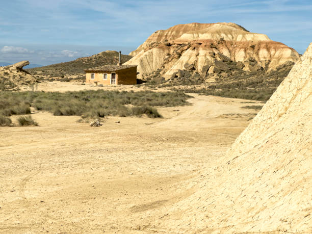 istock Badlans of Navarre (Bardenas Reales de Navarra) - Spain. 1496460779