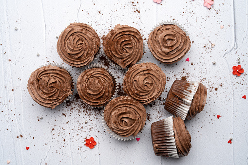homemade chocolate cupcakes
