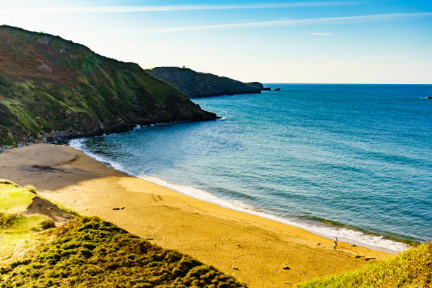 istock Asturias coast with Carniciega beach in Spain. 1496494752