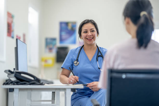 istock Women's Health Appointment 1496508245