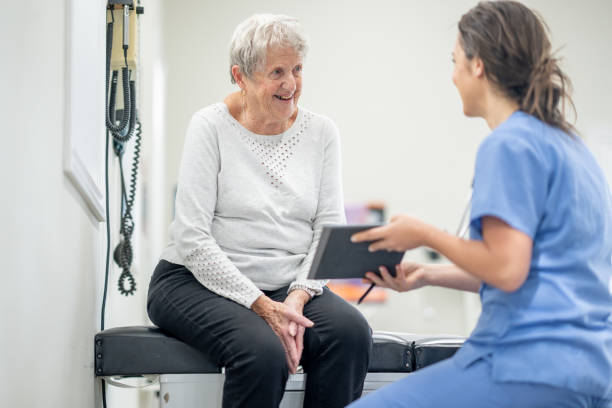 istock Senior at a Medical Appointment 1496508342