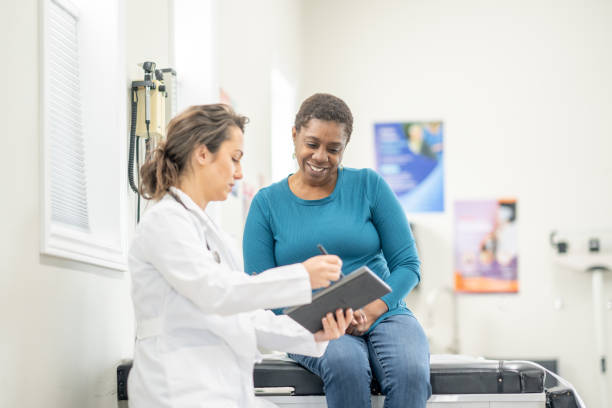 istock Senior at a Medical Appointment 1496508351