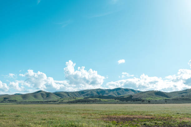 Land feature in daytime