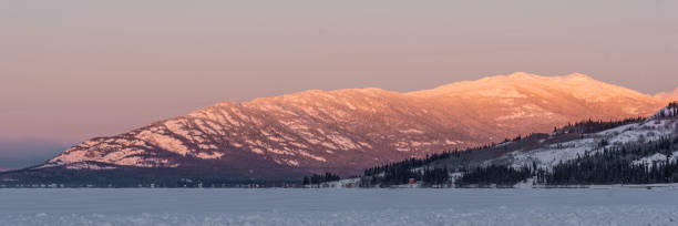 istock Panoramic, panorama view of Yukon Territory landscape, Canada 1496513560