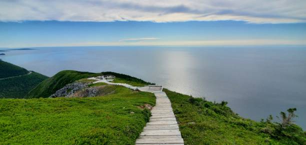 istock Skyline trail Atlantic Ocean cape breton mountain National Park Nova Scotia 1496521436