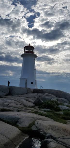 istock Peggys Cove Lighthouse cloudy stormy sky Nova Scotia 1496521555