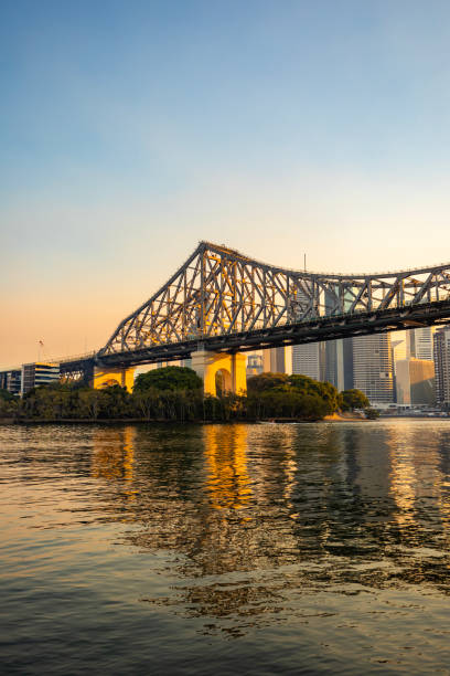 istock Story Bridge Brisbane Queensland at Sunset 1496521897