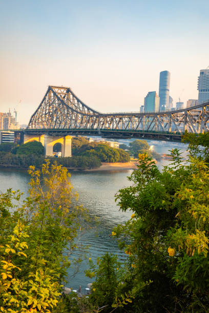 Story Bridge Brisbane Queensland at Sunset