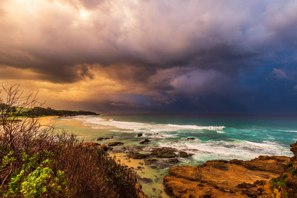 Cross process image of the 12 Apostles, Shipwreck Coast, Great Ocean Road, Victoria, Australia