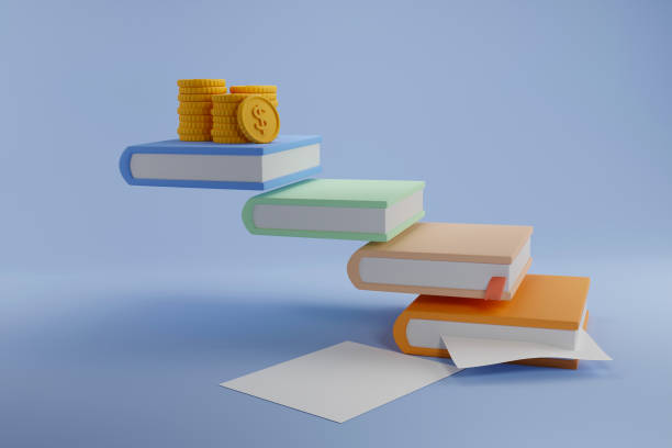 istock concept of success books lined up 3d illustration 1496525115
