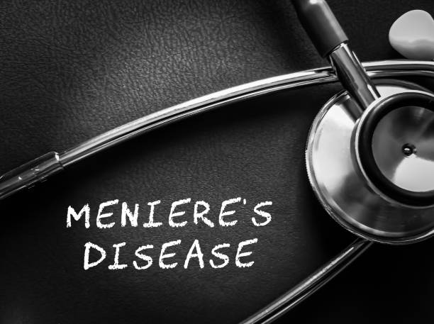 istock Meniere's Disease, an inner ear problem that can cause dizzy spells or vertigo, and hearing loss. conceptual medical photo 1496532367
