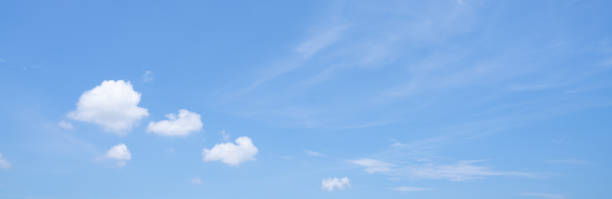 istock Beautiful blue sky and white cumulus clouds abstract background. Cloudscape background. Blue sky and fluffy white clouds on sunny days. Beautiful blue sky. World Ozone Day. Ozone layer. Summer sky. 1496535260
