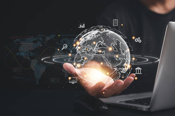 istock Digital marketing strategy in global markets 1496540883