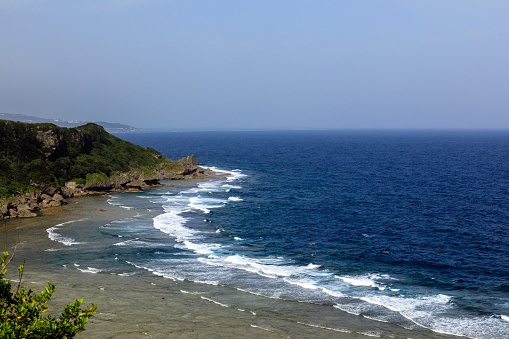 one of the bay of Okinawa island
