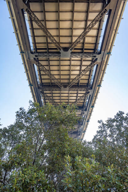 istock Underneath the Storey Bridge Brisbane at Daytime 1496544775