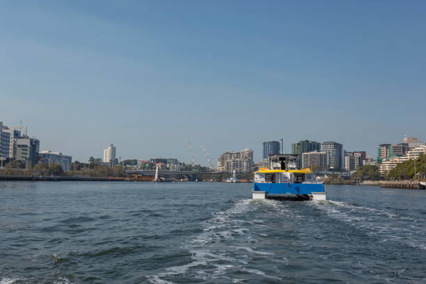 istock Ferry on the Brisbane River, Queensland, Australia 1496544778