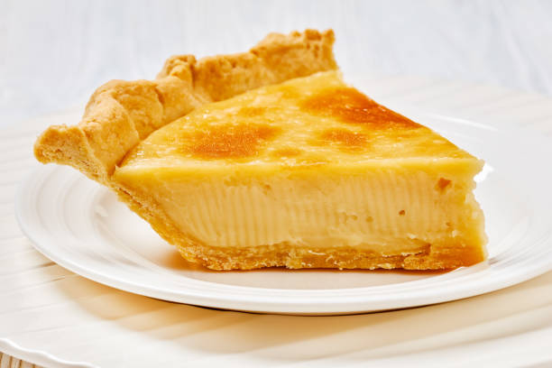 istock sugar cream pie, hoosier pie, custard cream pie 1496549239
