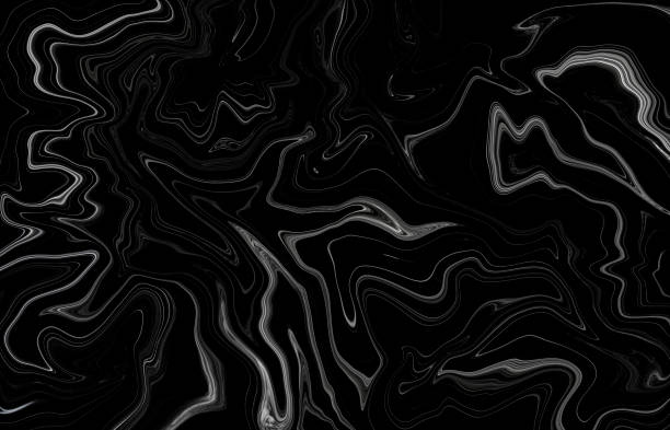 istock Black white marble oil ink liquid swirl texture for do ceramic counter dark abstract light background tile marble natural for interior decoration and outside. 1496559217