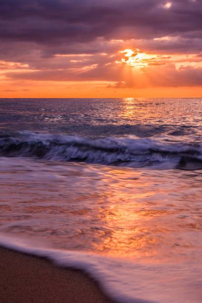 istock Stunning and peaceful seascape at sunset. 1496569215