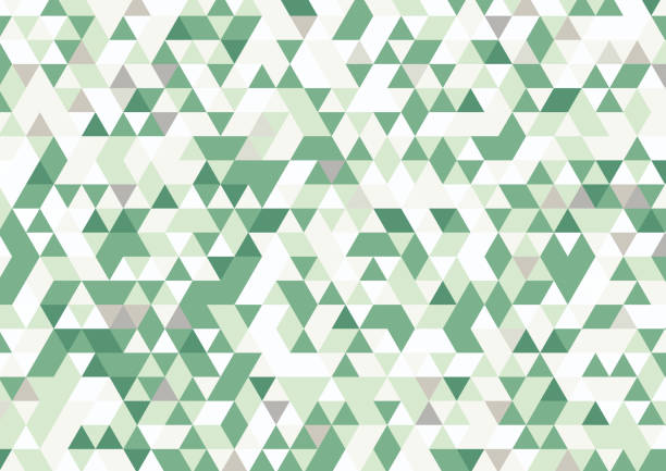 삼각형 기하학적 패턴 배경 - abstract backgrounds geometric shape triangle stock illustrations