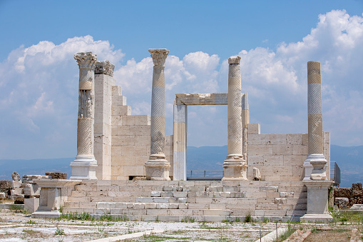 Acropole of Athens temple of Athena niké greece 23 october 2023