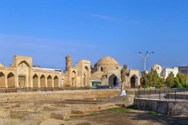 istock Ancient ruins in Bukhara, Uzbekistan 1496579353