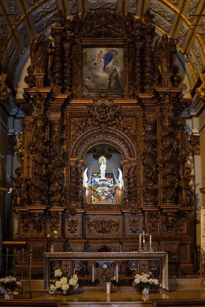 istock Church interior in San Mateu 1496581553