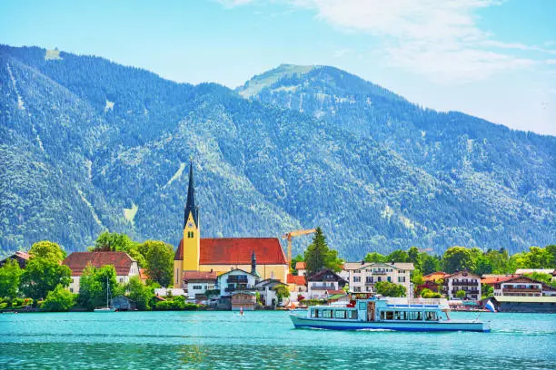 Rottach-Egern is a town located at Lake Tegernsee in the district of Miesbach in Upper Bavaria, Germany