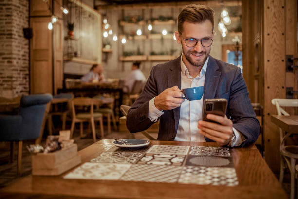 istock Coffee time is his favourite time 1496591208