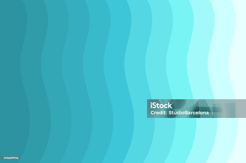Sea Gradient Pattern Sea Waves Blue Pattern Color Gradient Background Stock Illustration ...