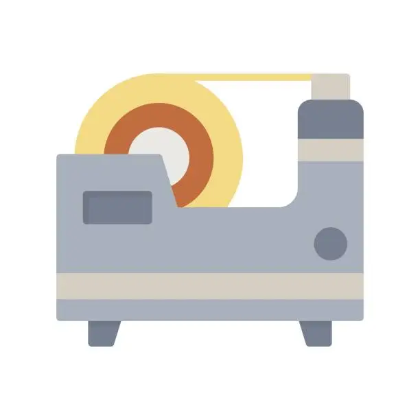 Vector illustration of Tape Dispenser Icon