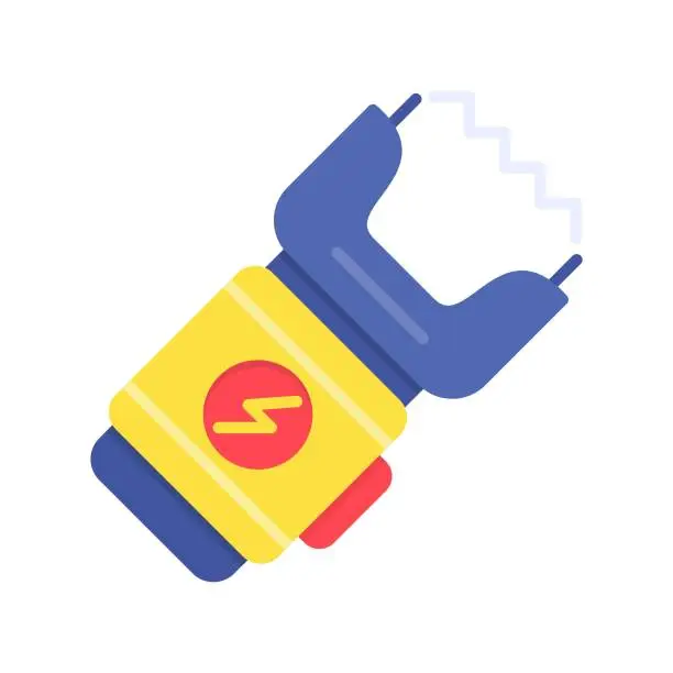 Vector illustration of Electroshock Icon