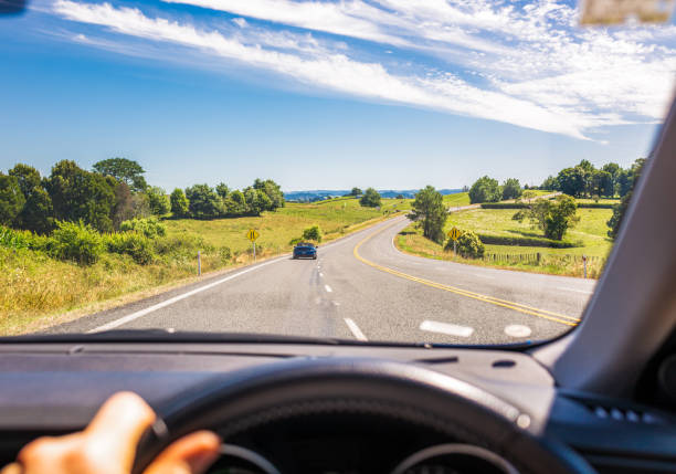 istock Driver's perspective on New Zealand journey 1496626823